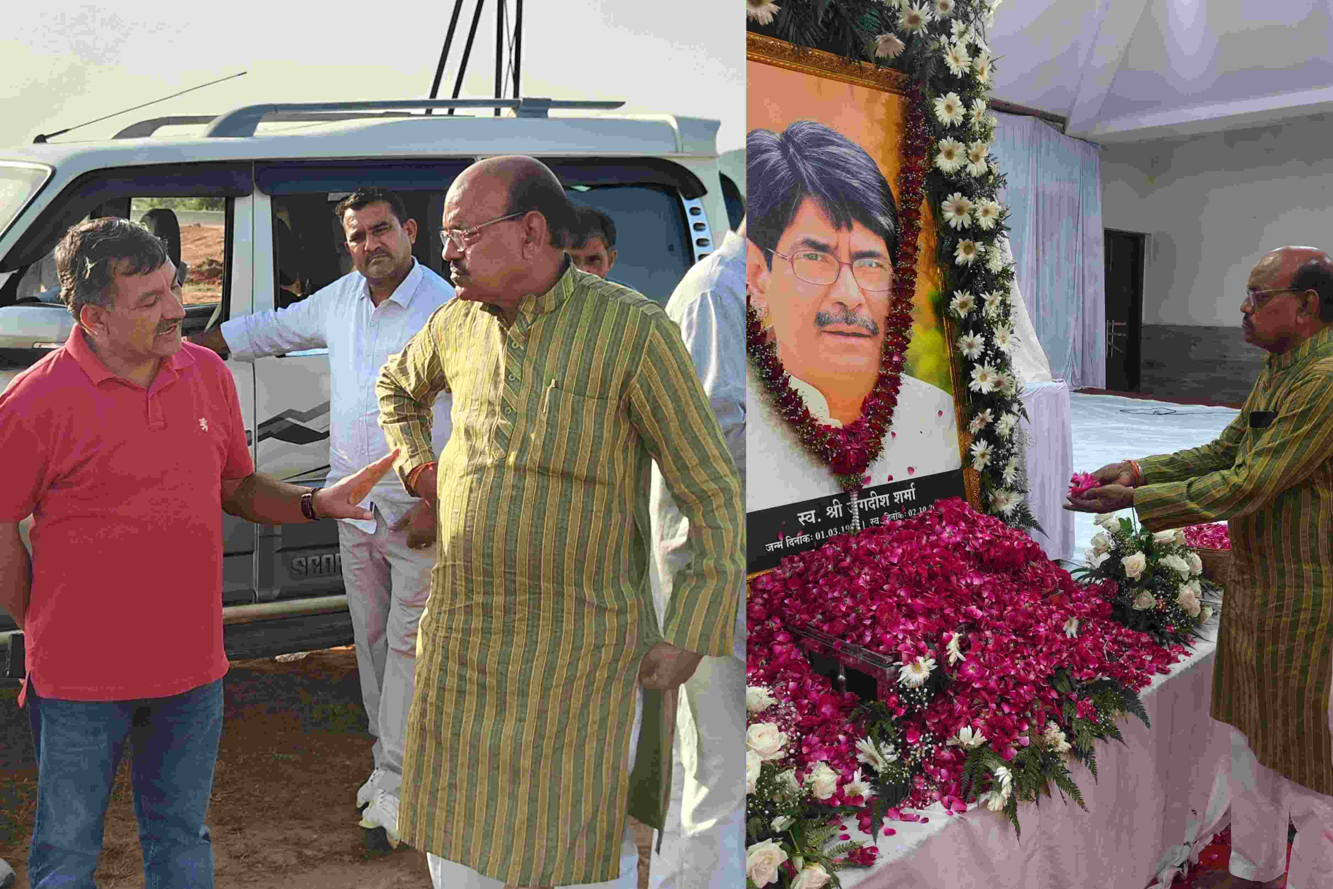 टेलीकॉम मैन्युफैक्चरिंग जोन के भूमि-पूजन की तैयारी तेज, साडा अध्यक्ष अशोक शर्मा ने किया क्षेत्र का निरीक्षण